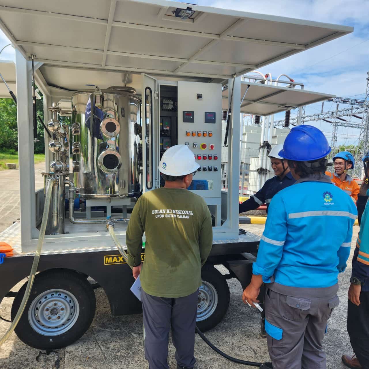 Mesin treatment Oli Trafo